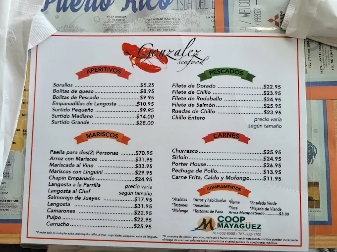 Menu 7